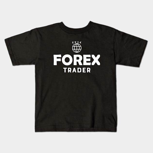 Forex Trader Kids T-Shirt by KC Happy Shop